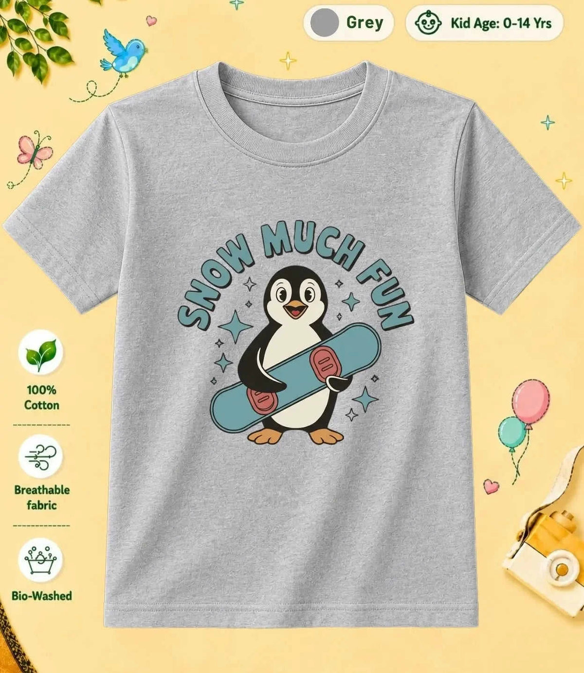 1 December Special Day Kid Cotton Tee Swiftsoul