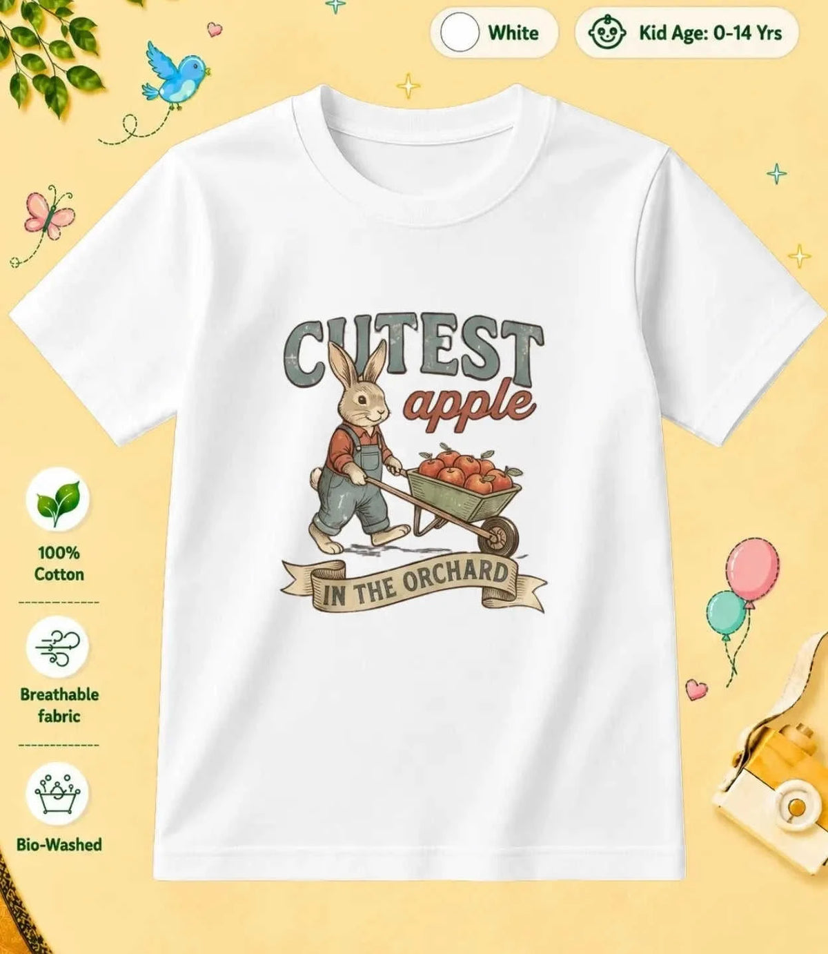 1 December Special Day Kid Cotton Tee Swiftsoul