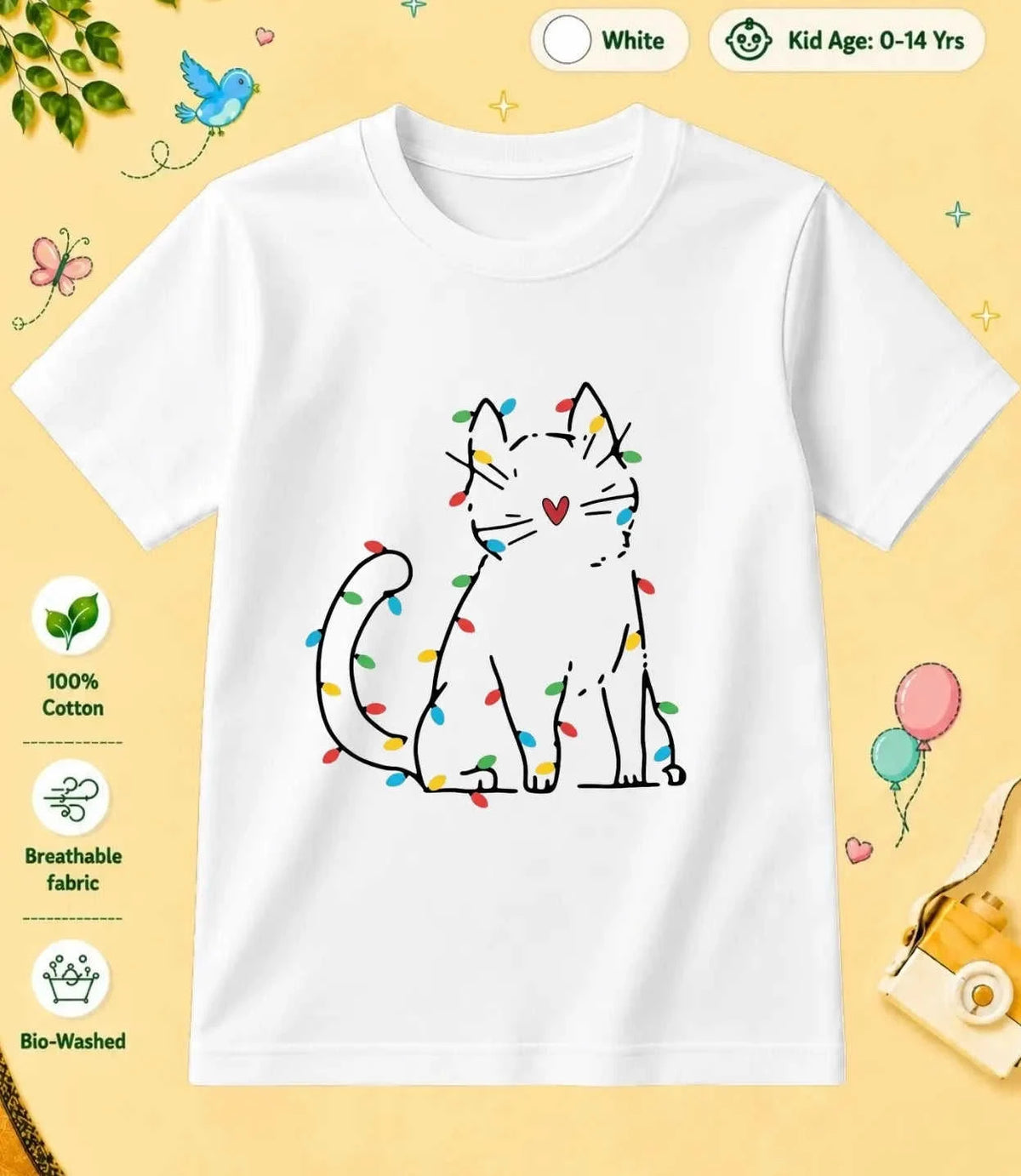 1 December Special Day Kid Cotton Tee Swiftsoul