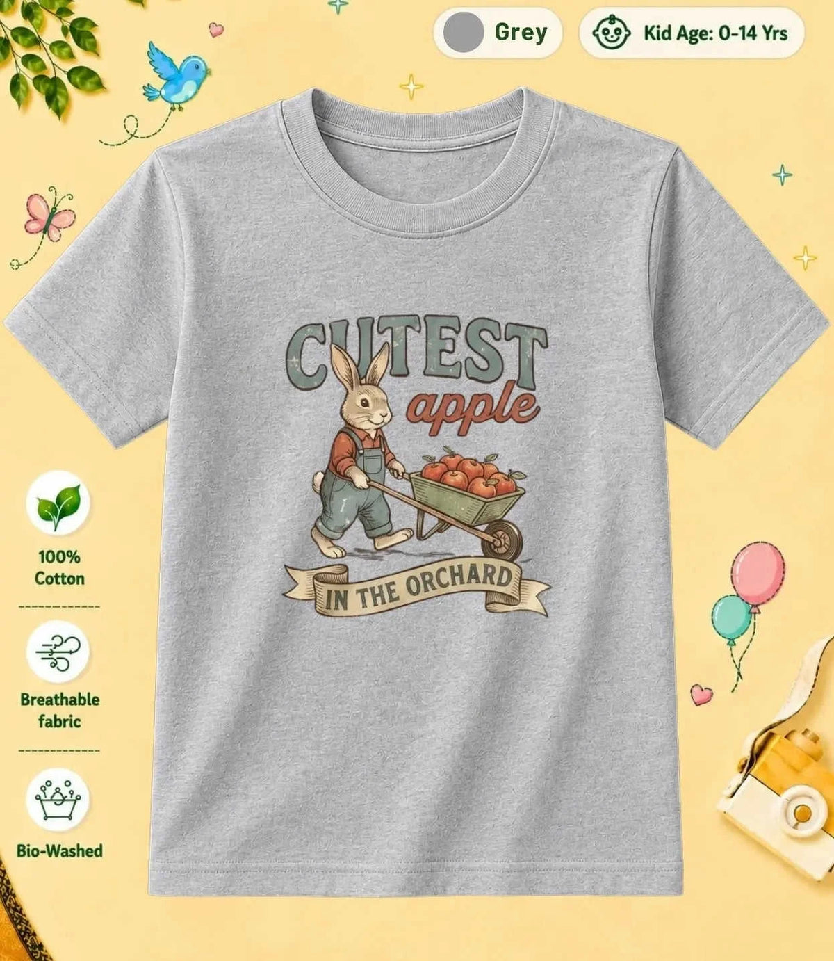 1 December Special Day Kid Cotton Tee Swiftsoul