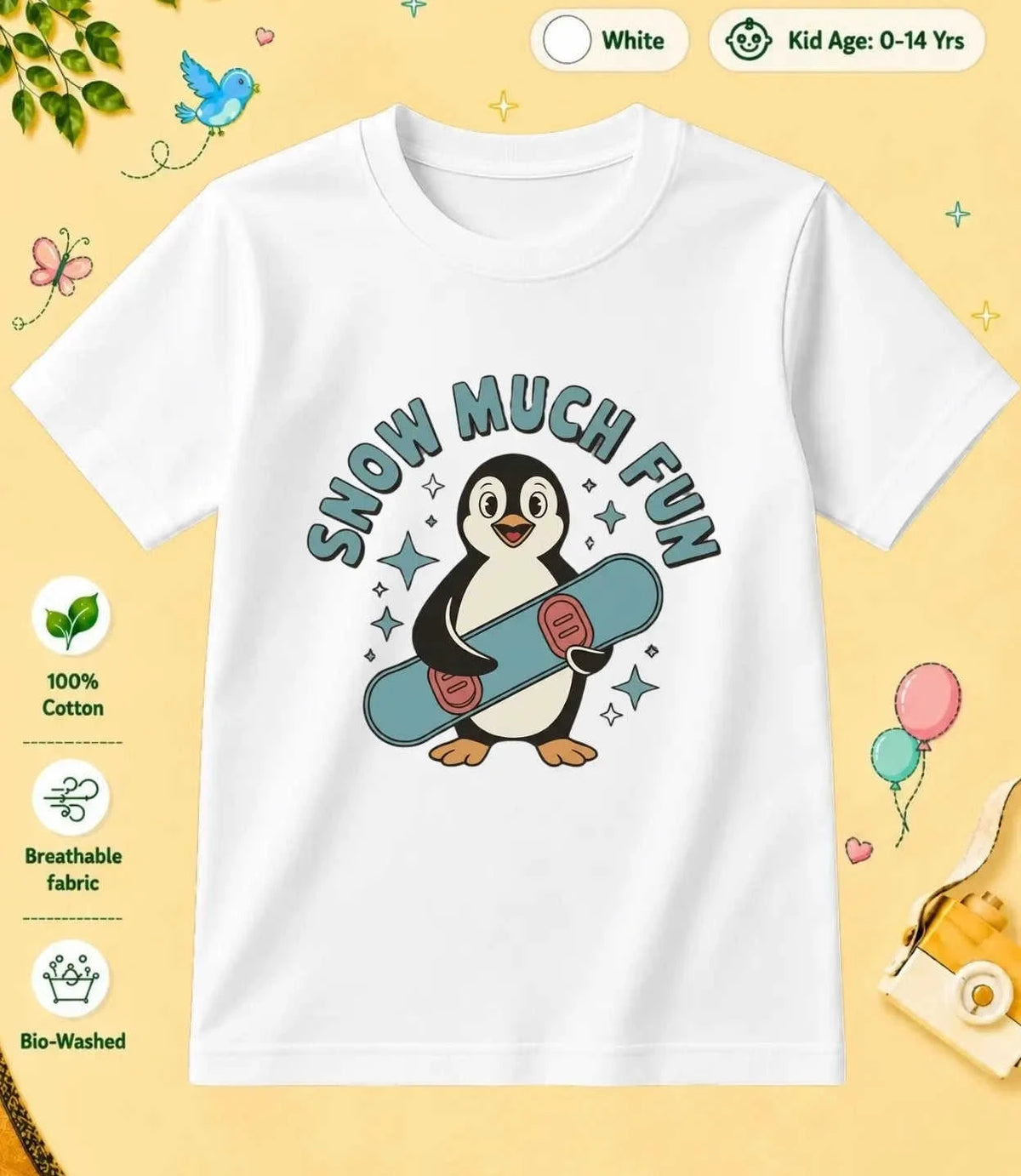 1 December Special Day Kid Cotton Tee Swiftsoul