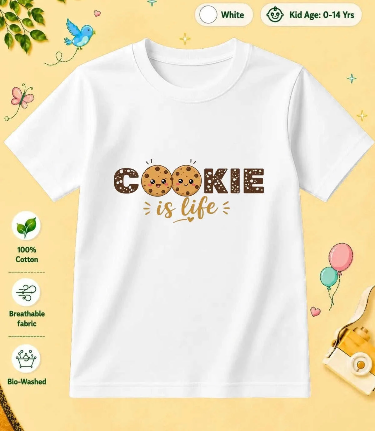1 December Special Day Kid Cotton Tee Swiftsoul