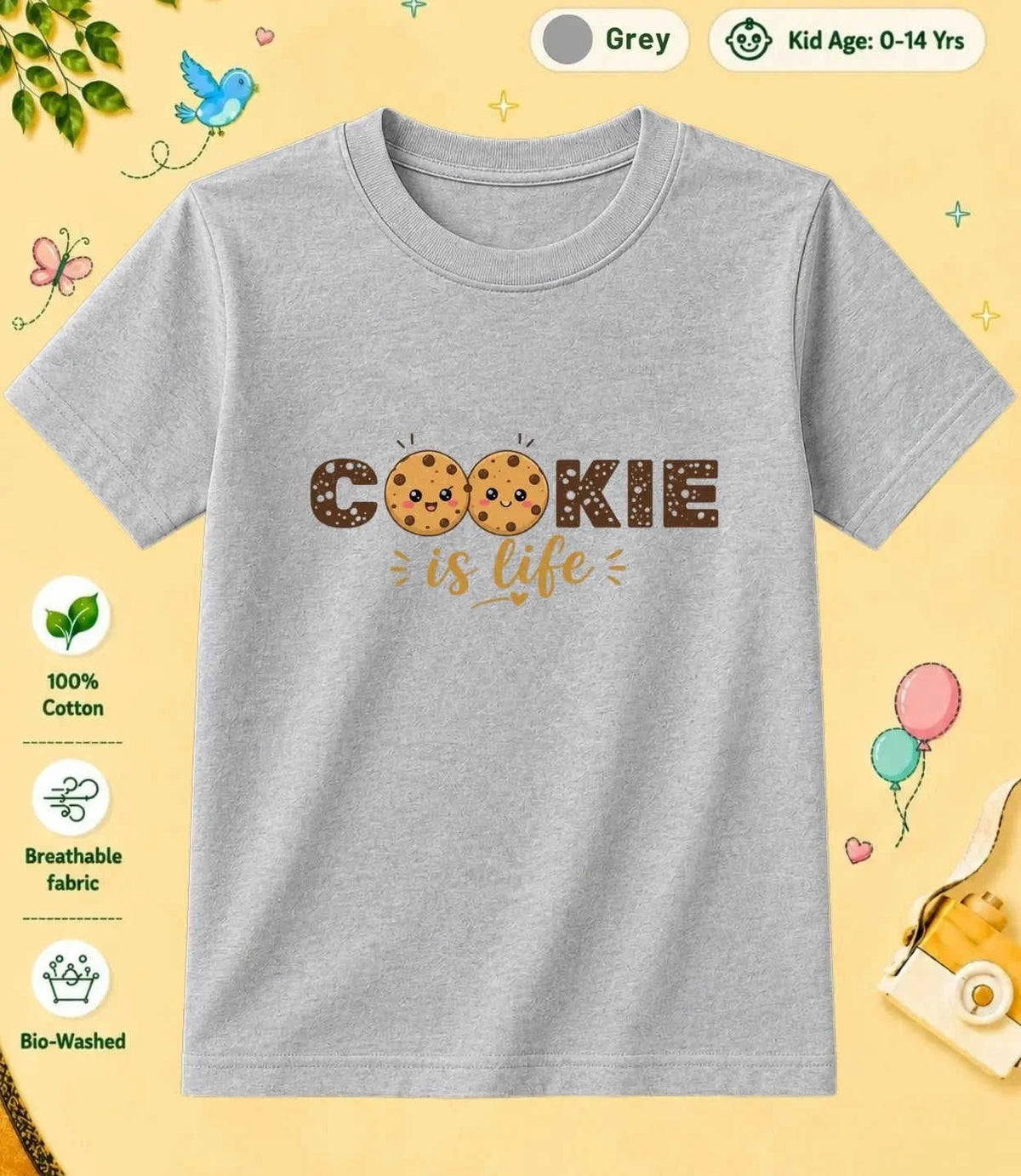 1 December Special Day Kid Cotton Tee Swiftsoul
