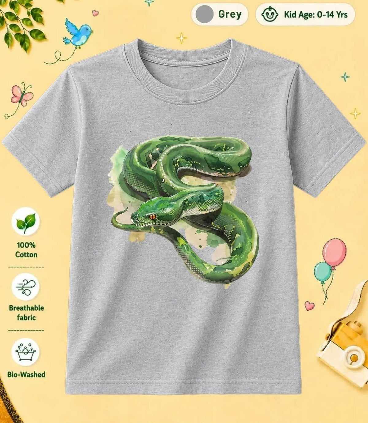 1 February Special Day Kid Cotton Tshirt Swiftsoul
