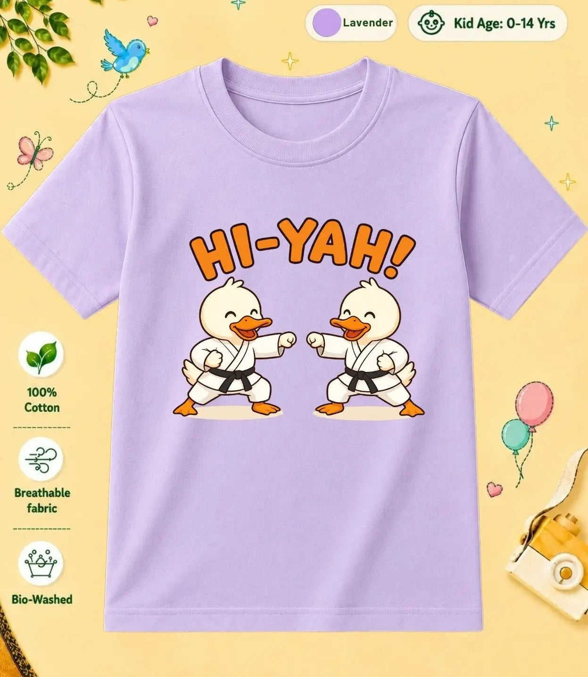 1 February Special Day Kid Cotton Tshirt Swiftsoul