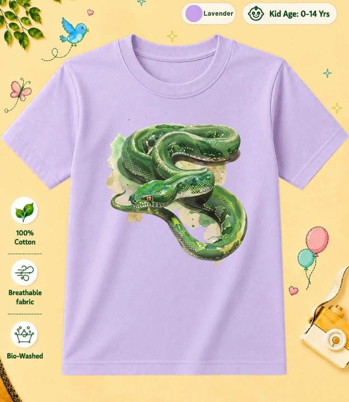 1 February Special Day Kid Cotton Tshirt Swiftsoul