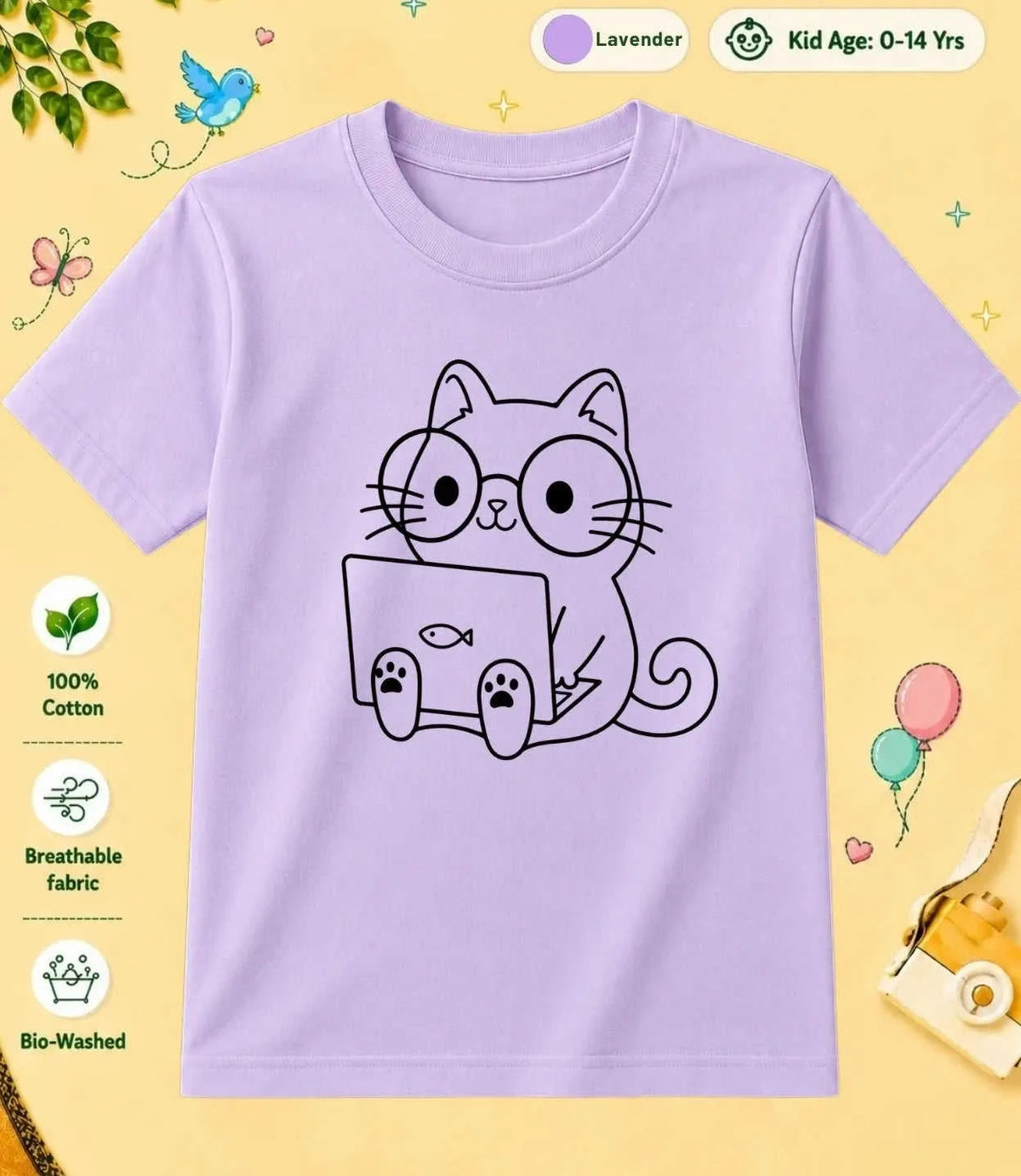 1 September Special Day Kid Cotton Tee Swiftsoul