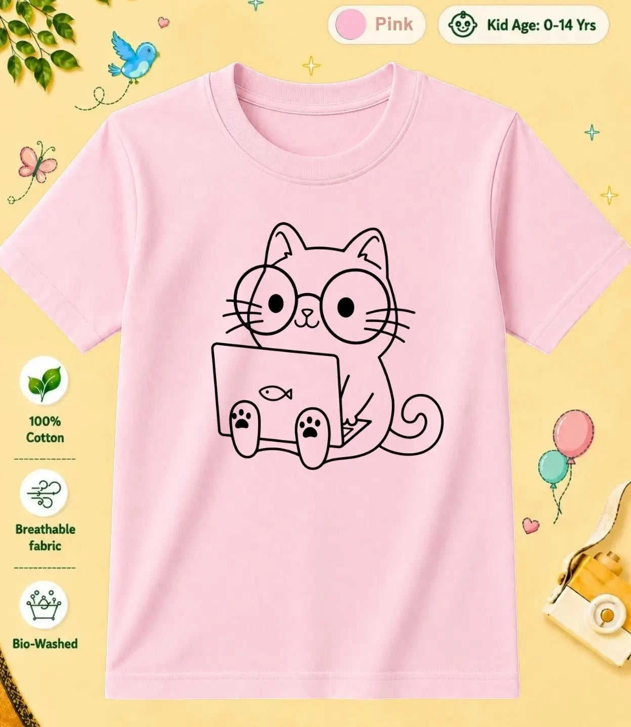 1 September Special Day Kid Cotton Tee Swiftsoul