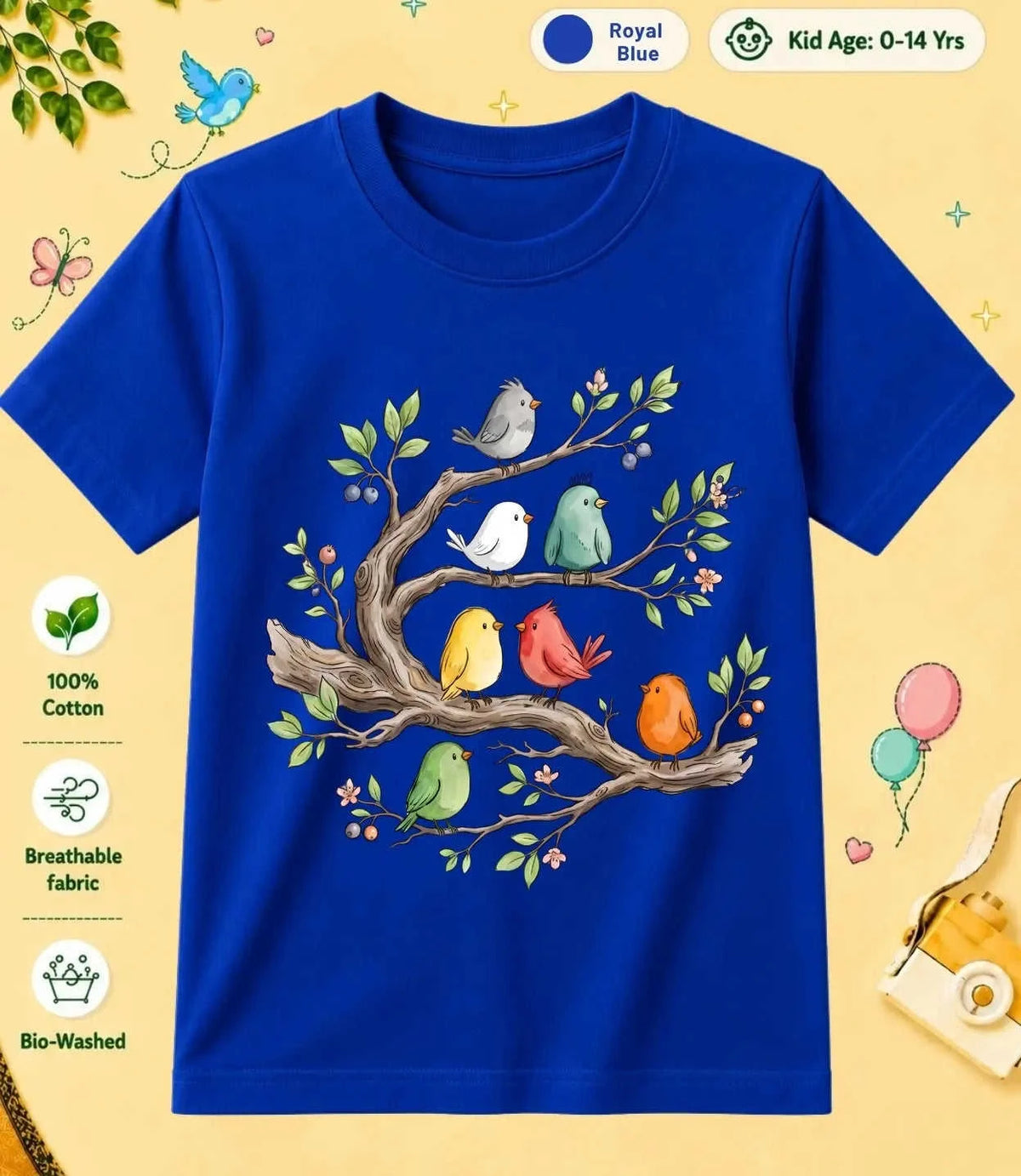 10 October Special Day Kid Cotton Tee Swiftsoul