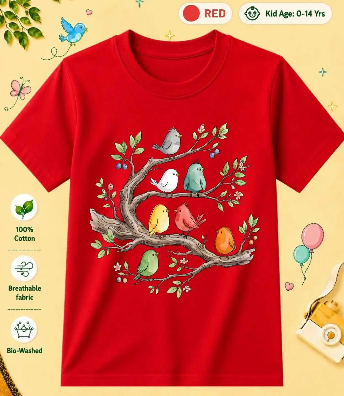 10 October Special Day Kid Cotton Tee Swiftsoul