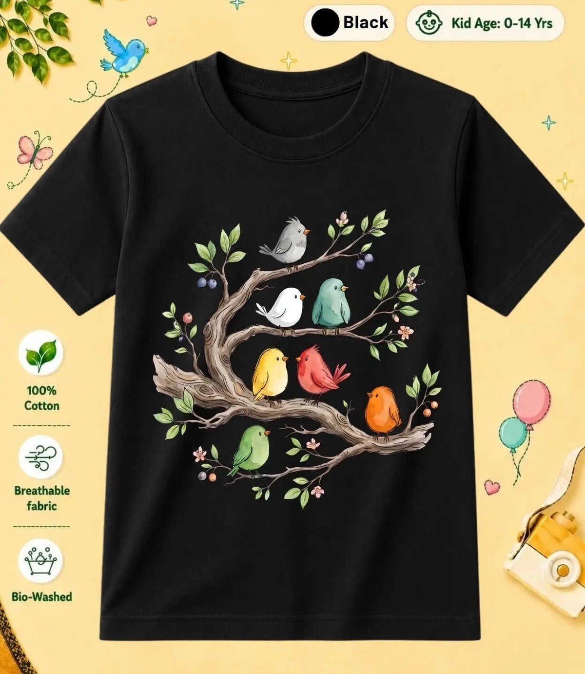 10 October Special Day Kid Cotton Tee Swiftsoul