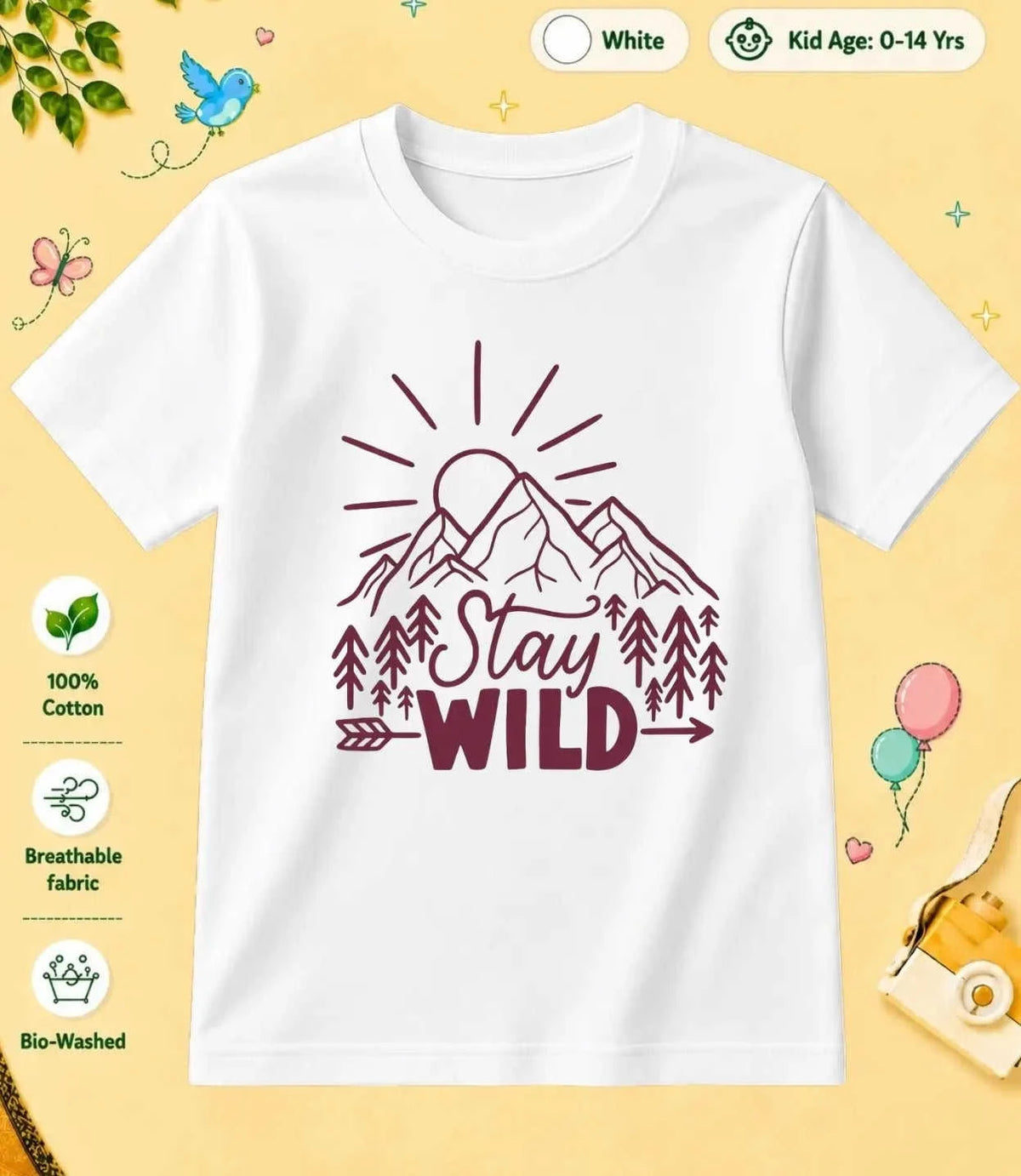 11 December Special Day Kid Cotton Tee Swiftsoul