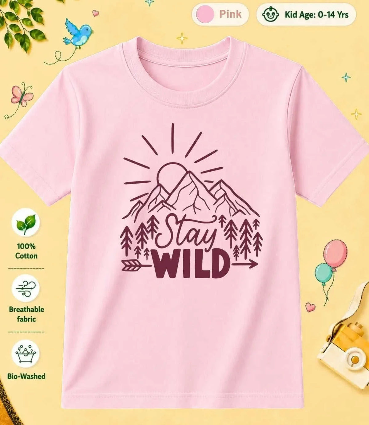 11 December Special Day Kid Cotton Tee Swiftsoul
