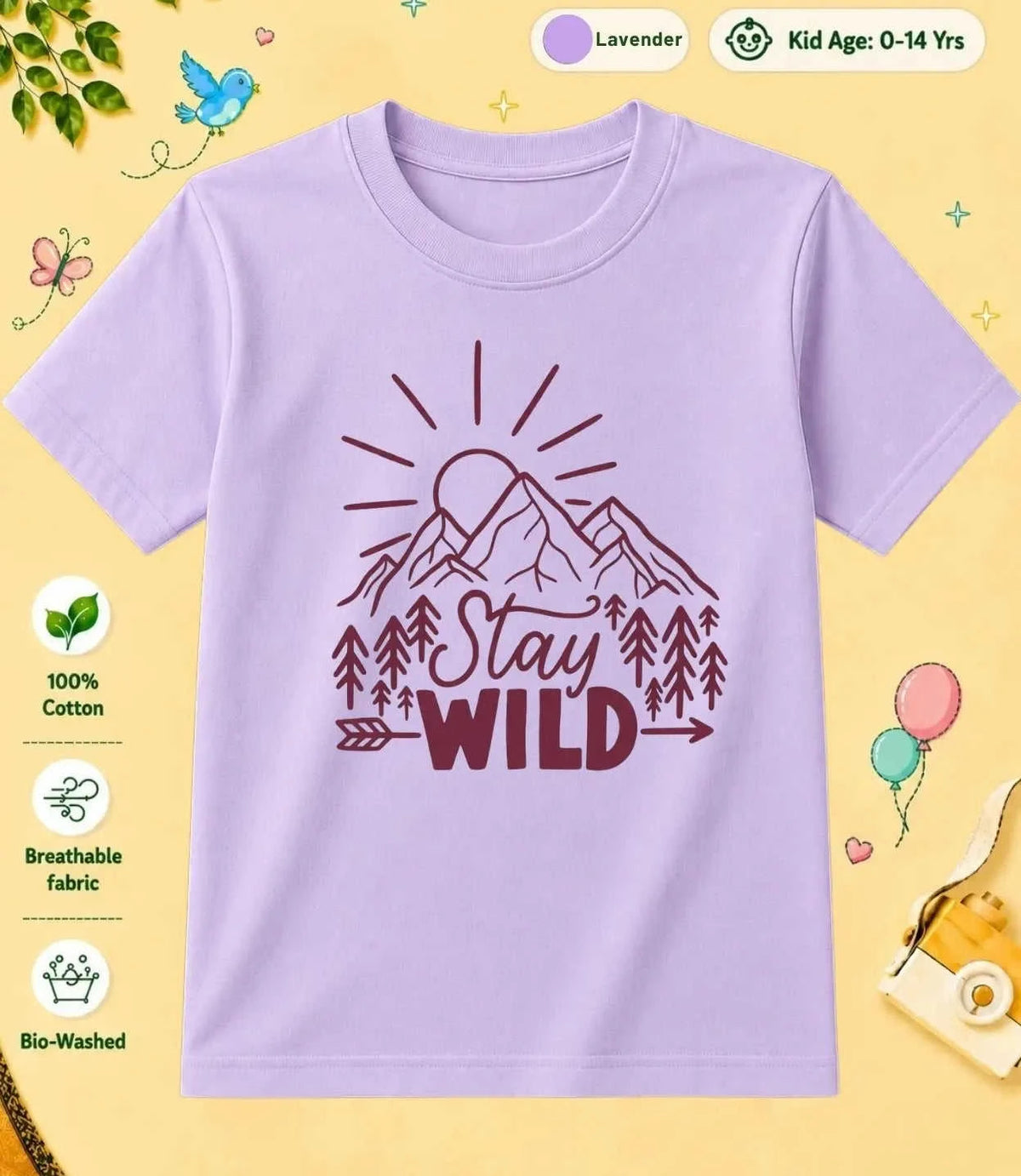 11 December Special Day Kid Cotton Tee Swiftsoul