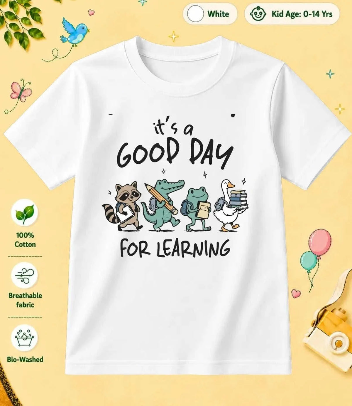 11 November Special Day Kid Cotton Tee Swiftsoul
