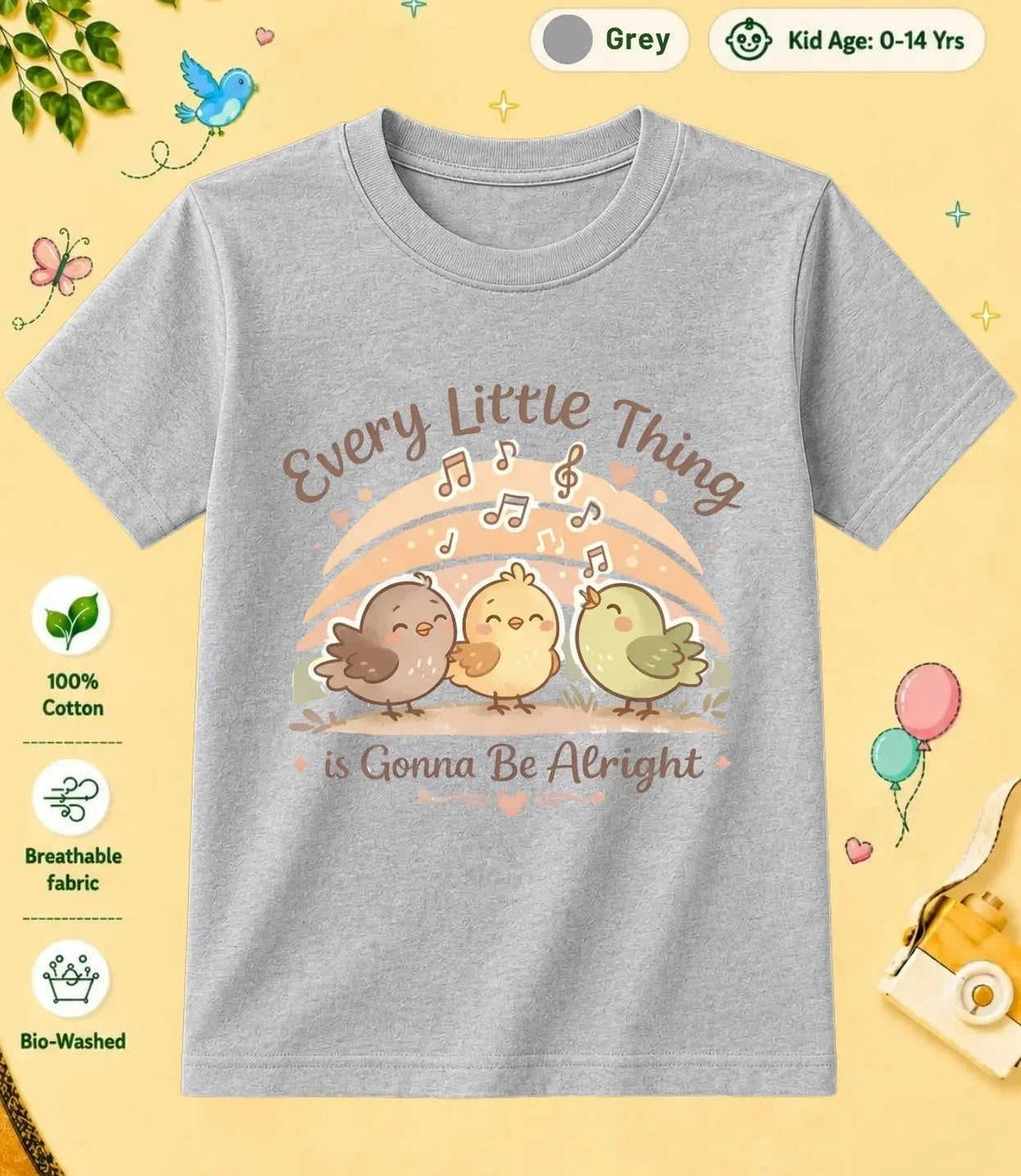 11 October Special Day Kid Cotton Tee Swiftsoul