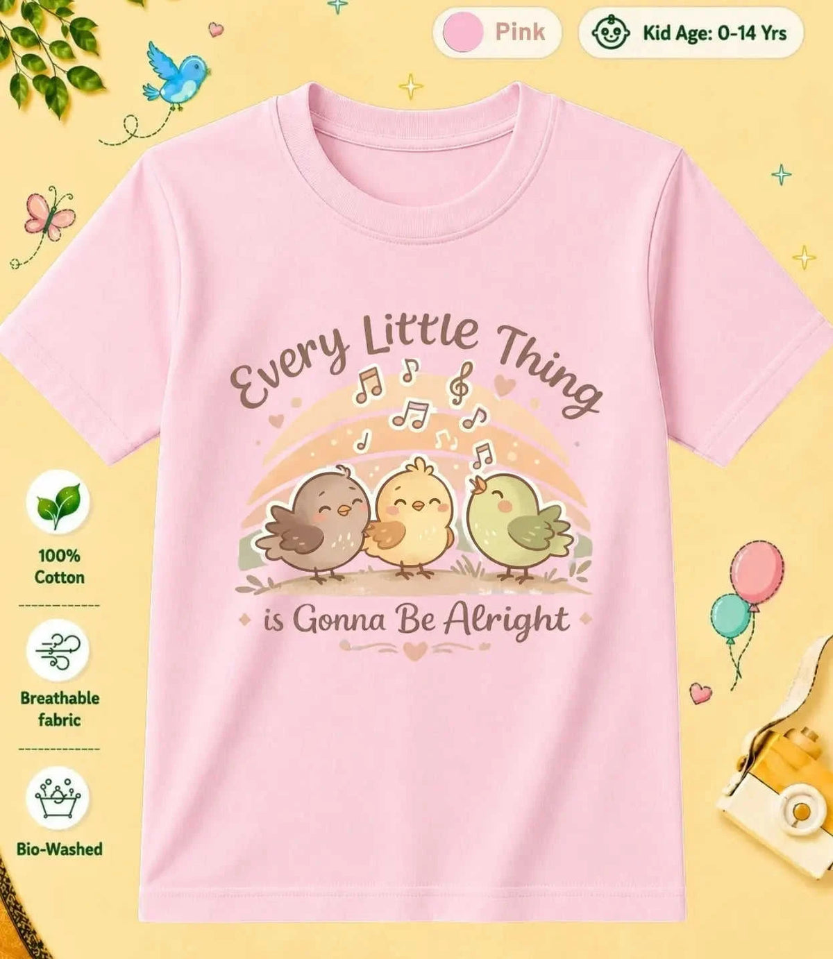 11 October Special Day Kid Cotton Tee Swiftsoul