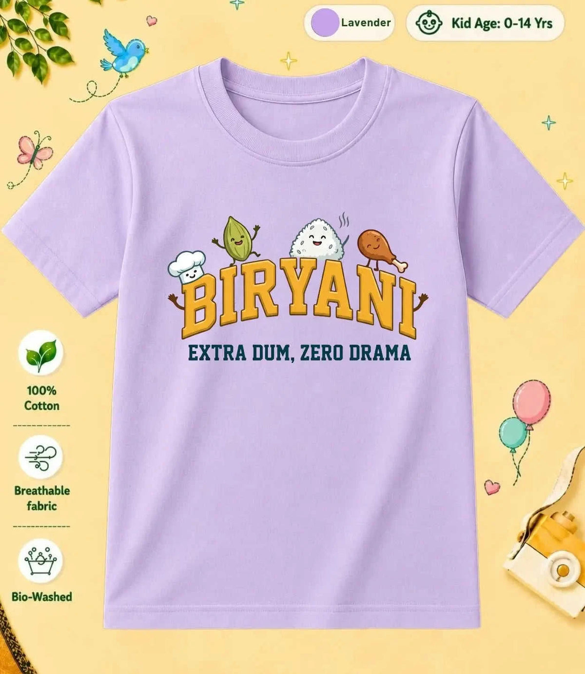 11 October Special Day Kid Cotton Tee Swiftsoul