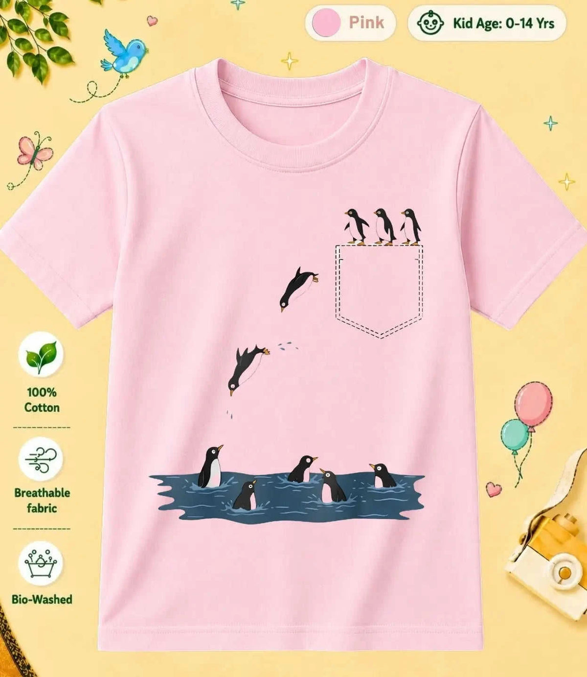 11 October Special Day Kid Cotton Tee Swiftsoul