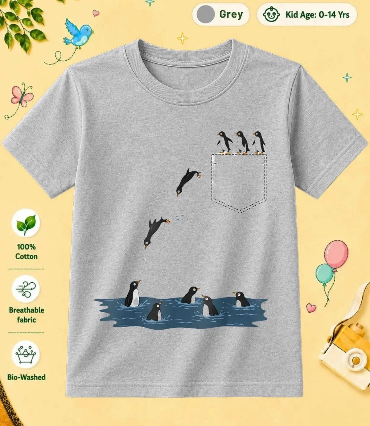 11 October Special Day Kid Cotton Tee Swiftsoul
