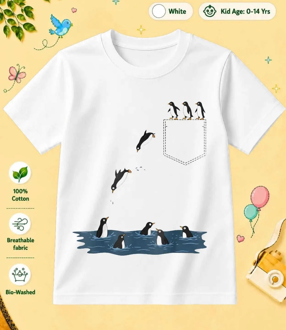 11 October Special Day Kid Cotton Tee Swiftsoul