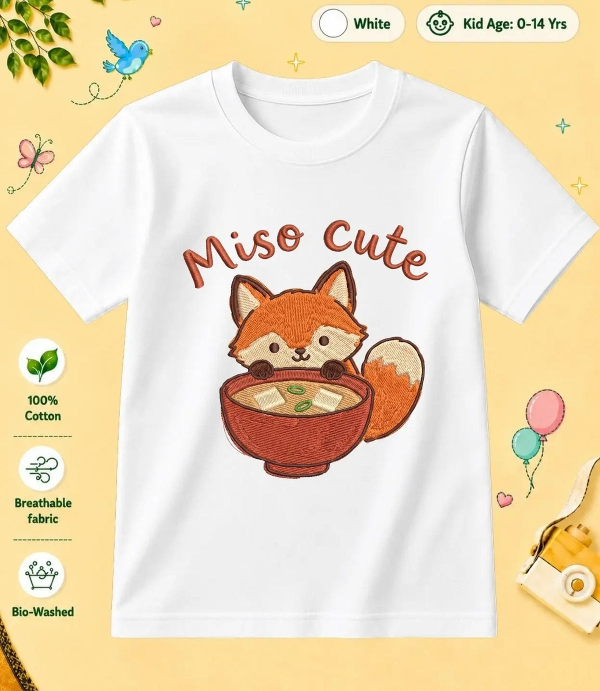 4 February Special Day Kid Cotton Tshirt