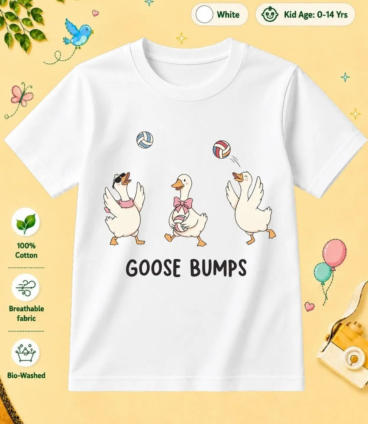 4 February Special Day Kid Cotton Tshirt