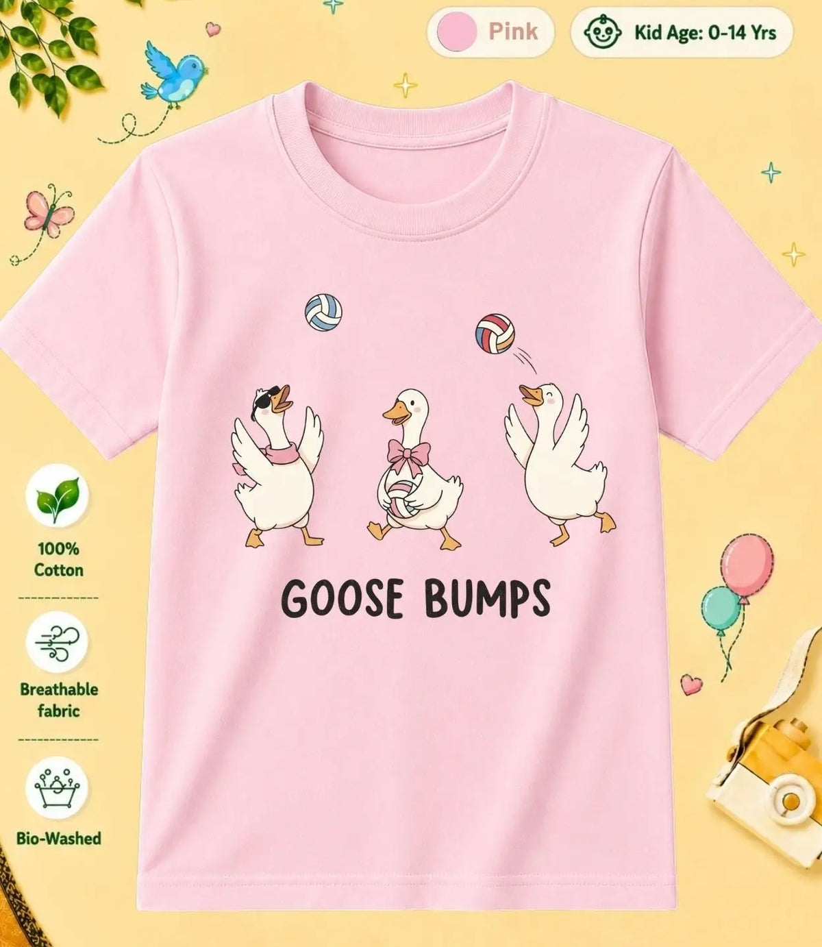 4 February Special Day Kid Cotton Tshirt