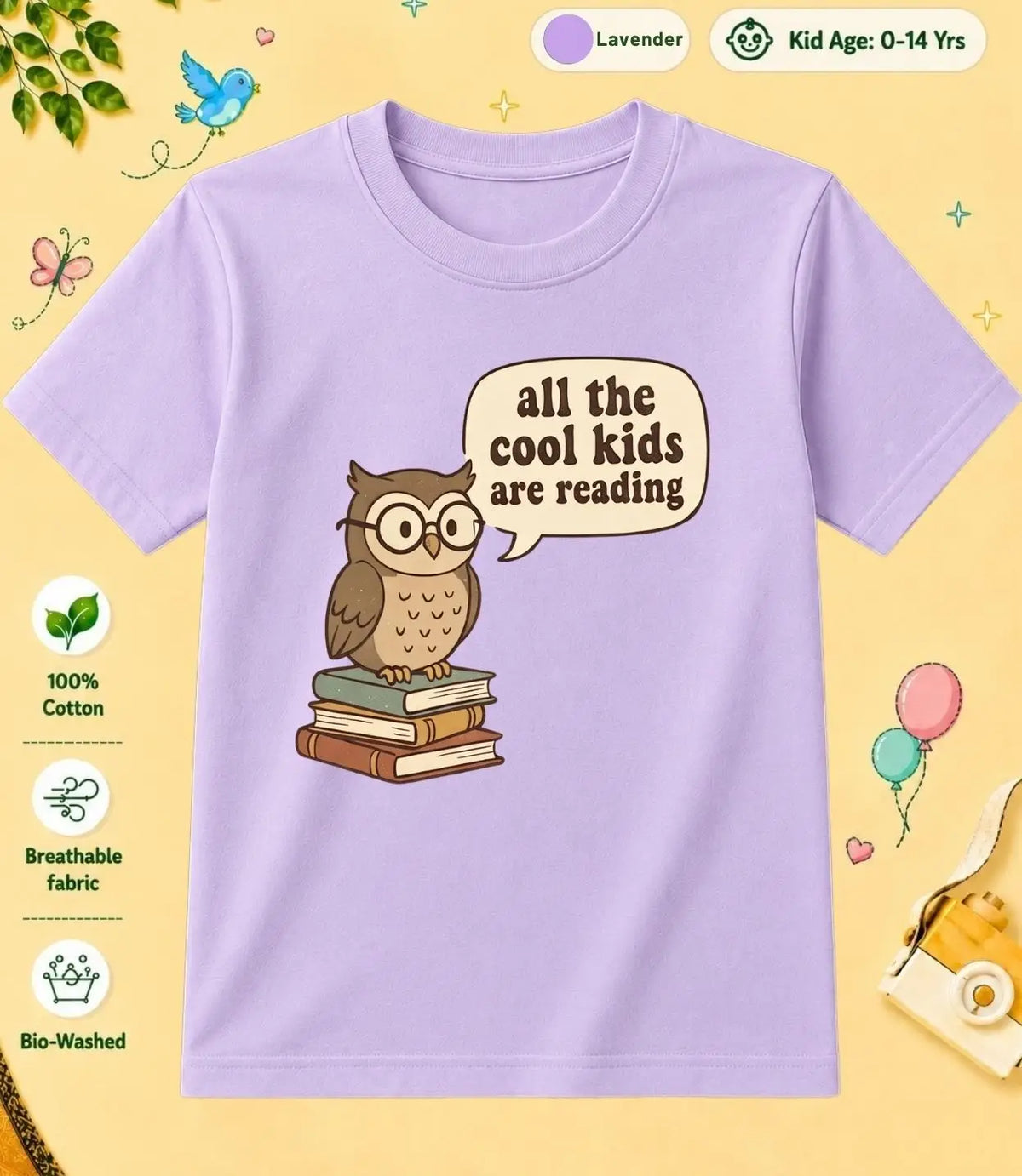 4 February Special Day Kid Cotton Tshirt