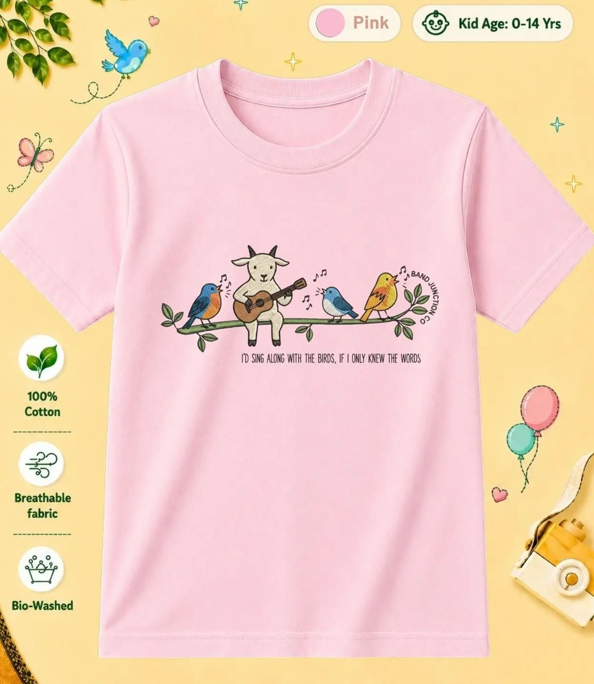 4 February Special Day Kid Cotton Tshirt