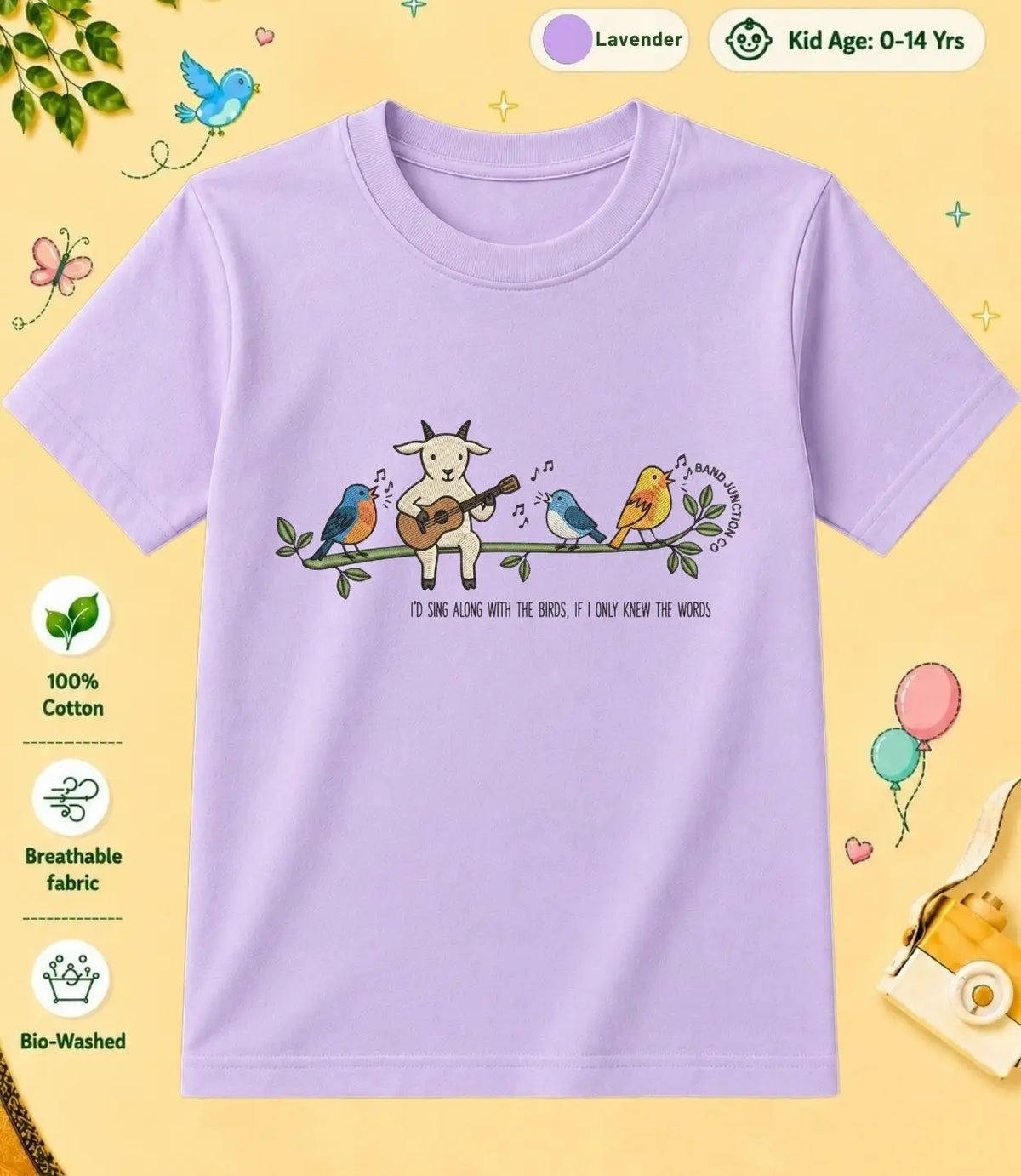 4 February Special Day Kid Cotton Tshirt