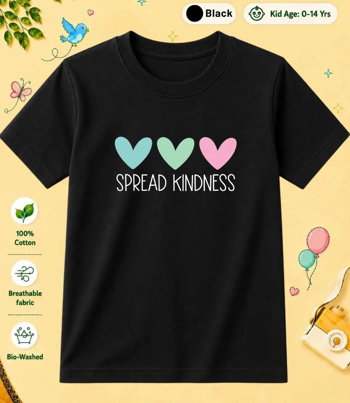 12 December Special Day Kid Cotton Tee Swiftsoul