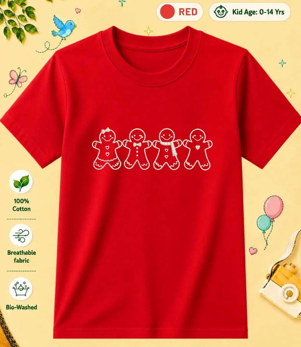 12 December Special Day Kid Cotton Tee Swiftsoul