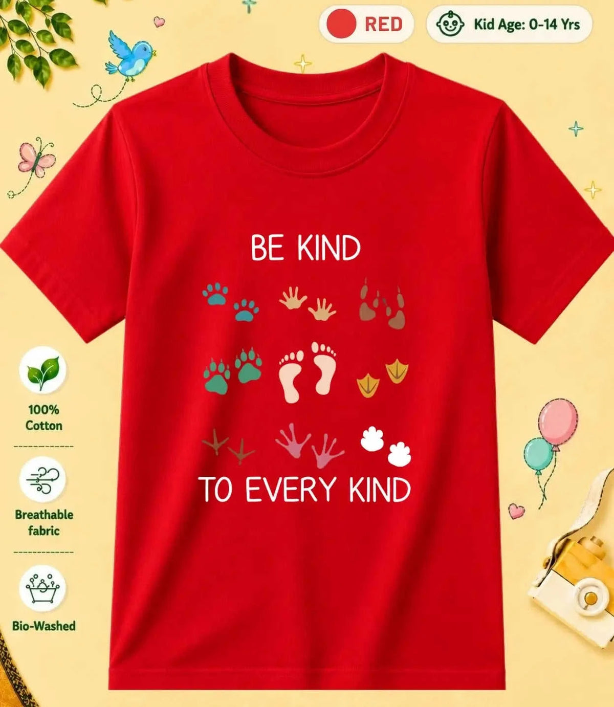 12 December Special Day Kid Cotton Tee Swiftsoul