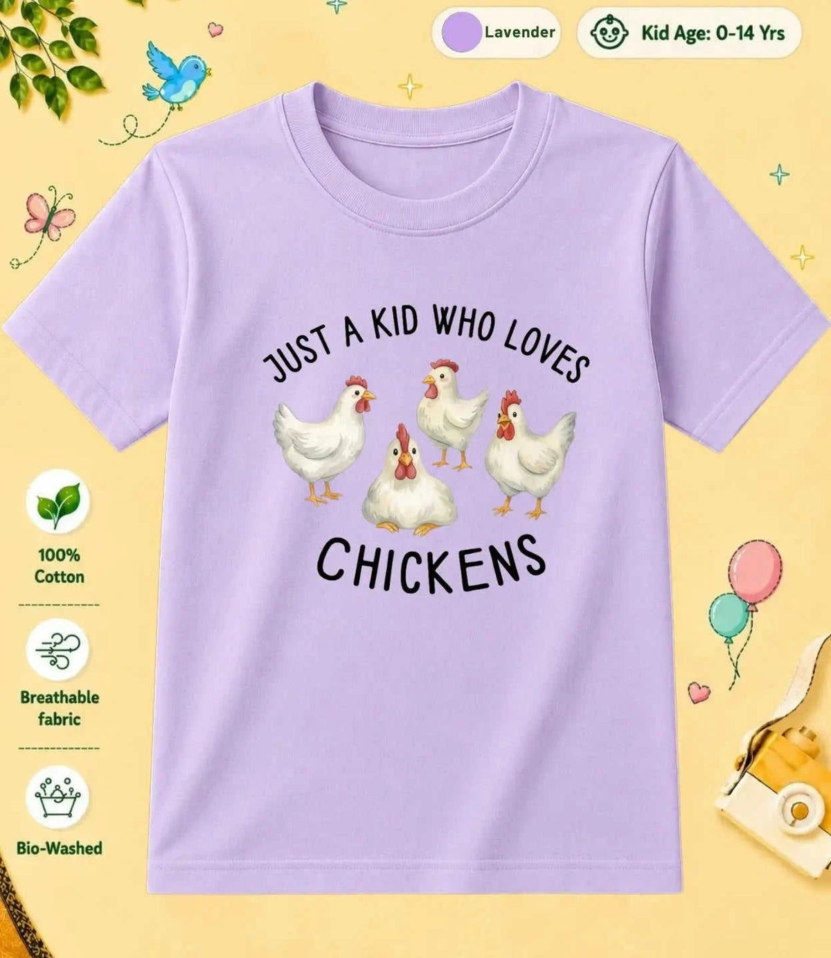 12 November Special Day Kid Cotton Tee Swiftsoul