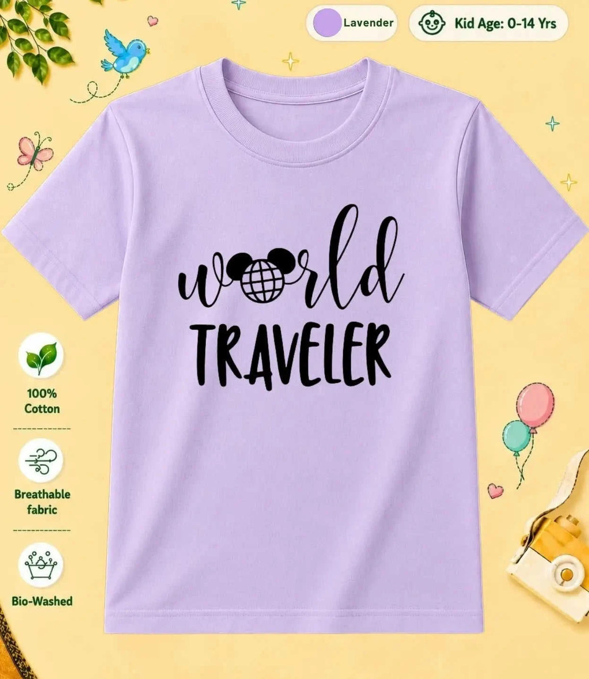 12 November Special Day Kid Cotton Tee Swiftsoul