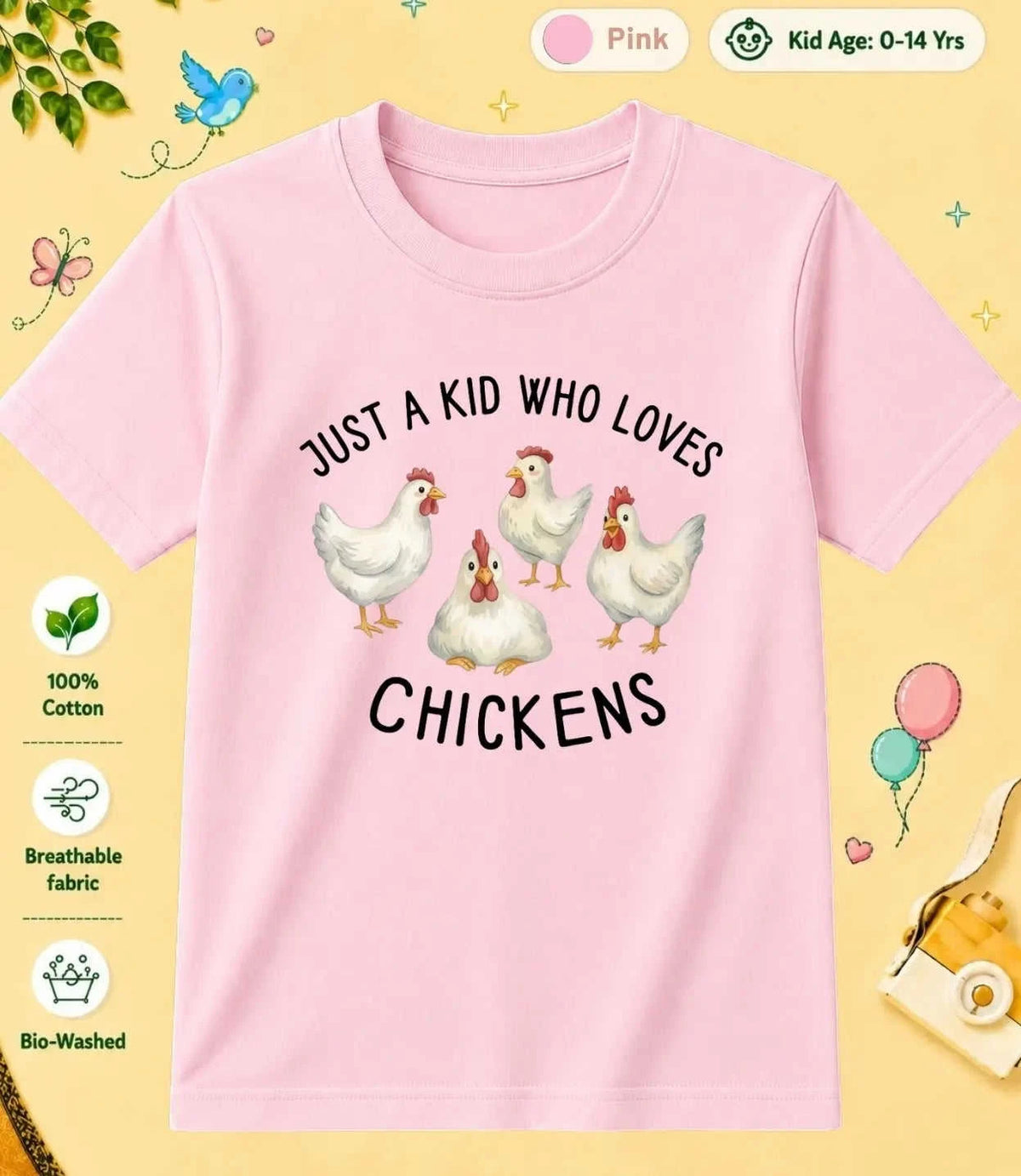 12 November Special Day Kid Cotton Tee Swiftsoul