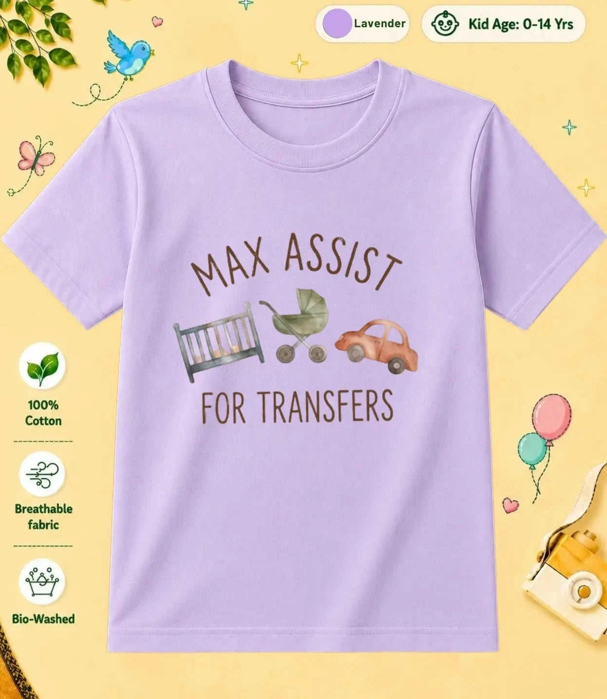 12 November Special Day Kid Cotton Tee Swiftsoul