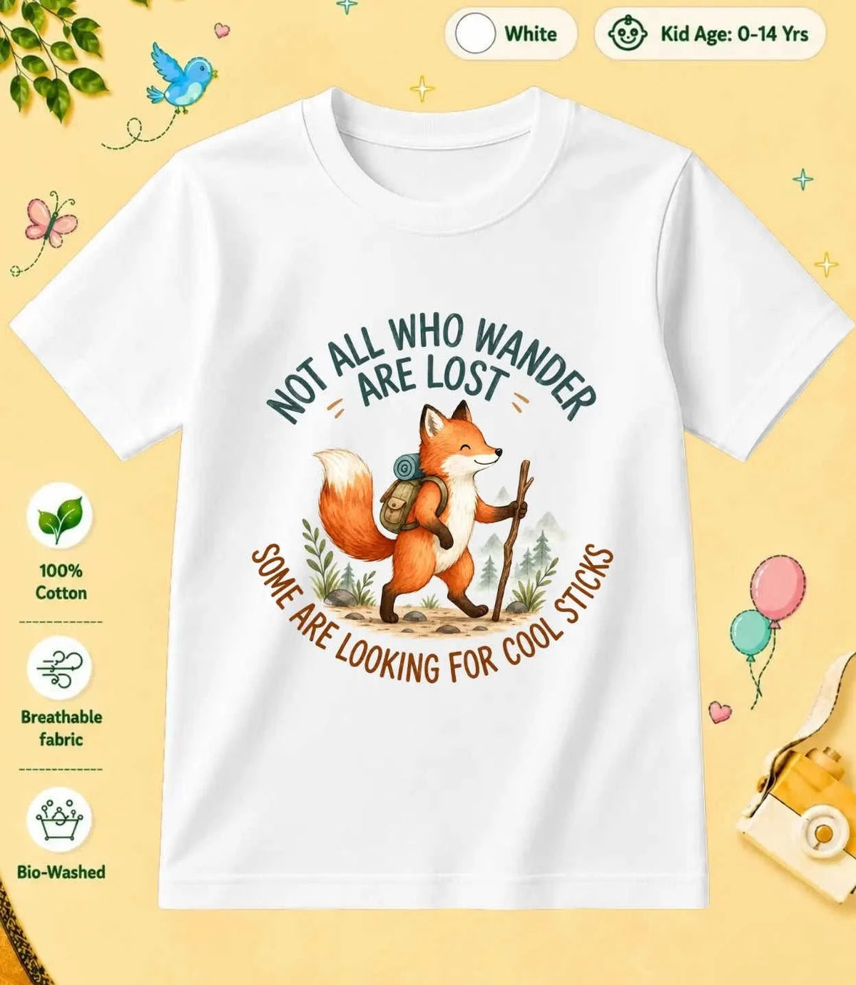 12 October Special Day Kid Cotton Tee Swiftsoul