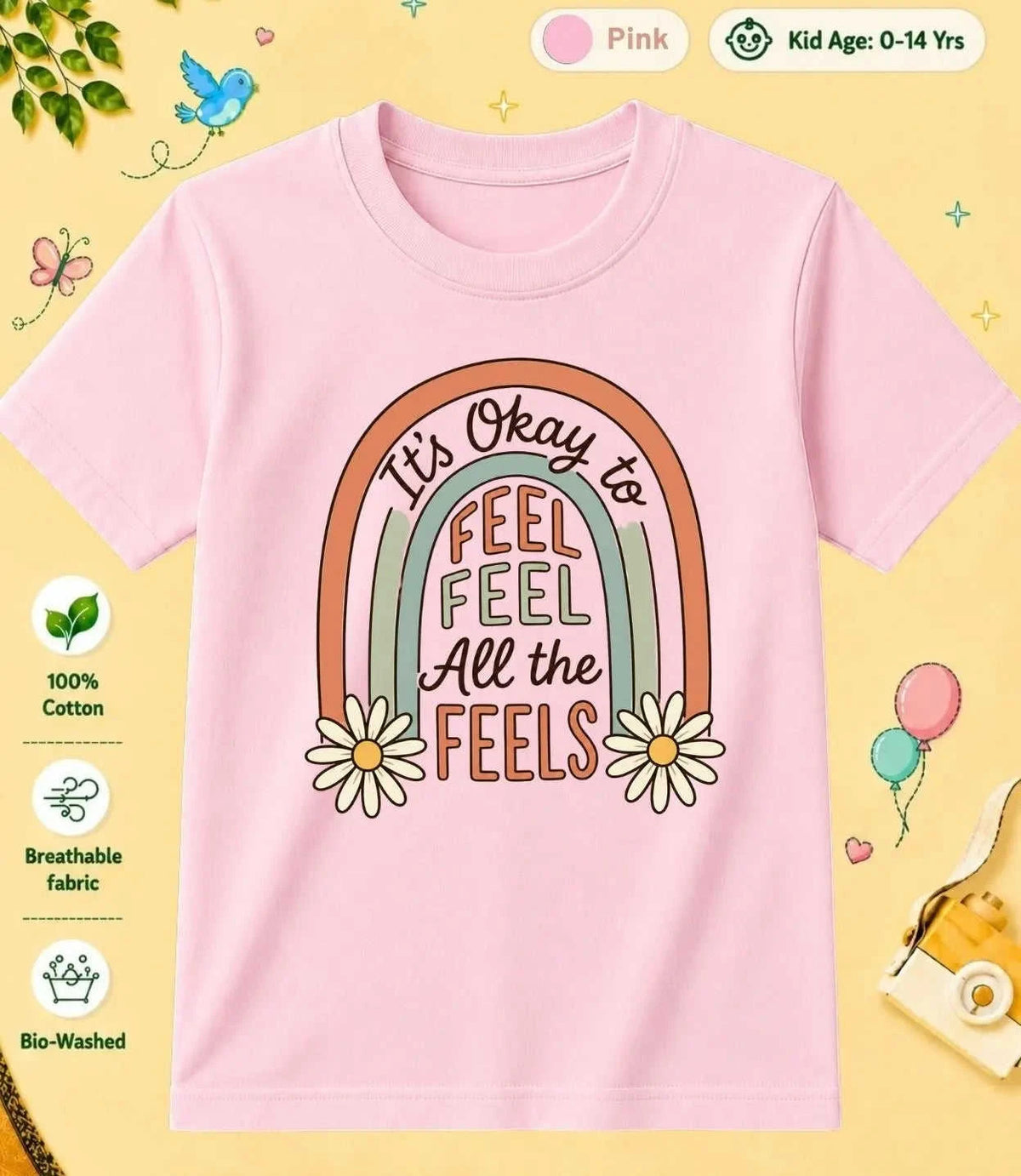 12 September Special Day Kid Cotton Tee Swiftsoul
