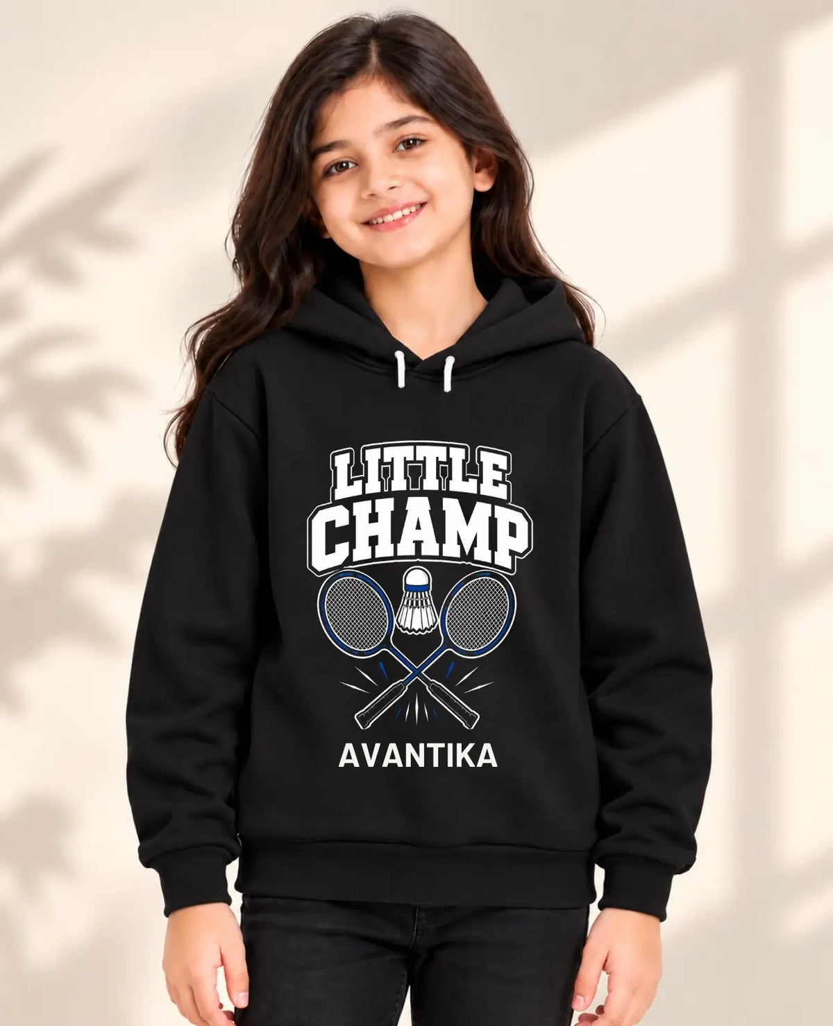 Future Sport Star Kid Custom Cotton Hoodie