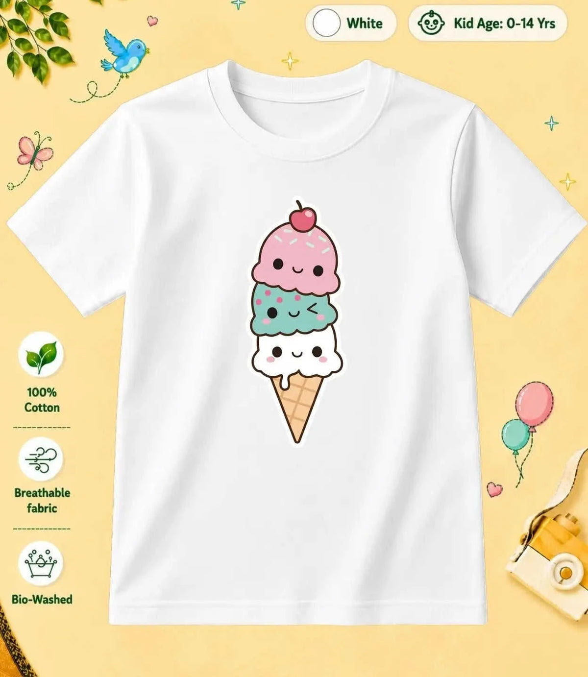 13 December Special Day Kid Cotton Tee Swiftsoul