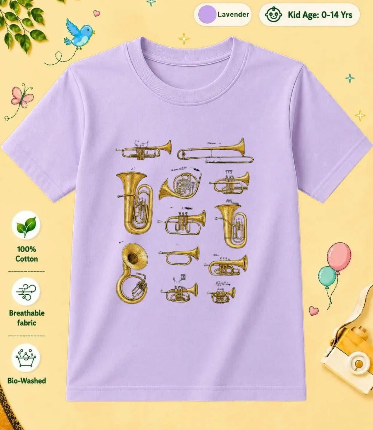 13 November Special Day Kid Cotton Tee Swiftsoul