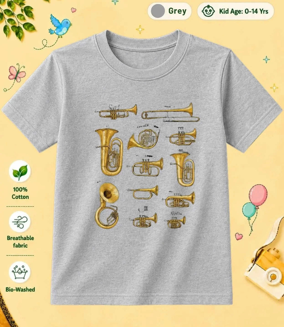 13 November Special Day Kid Cotton Tee Swiftsoul