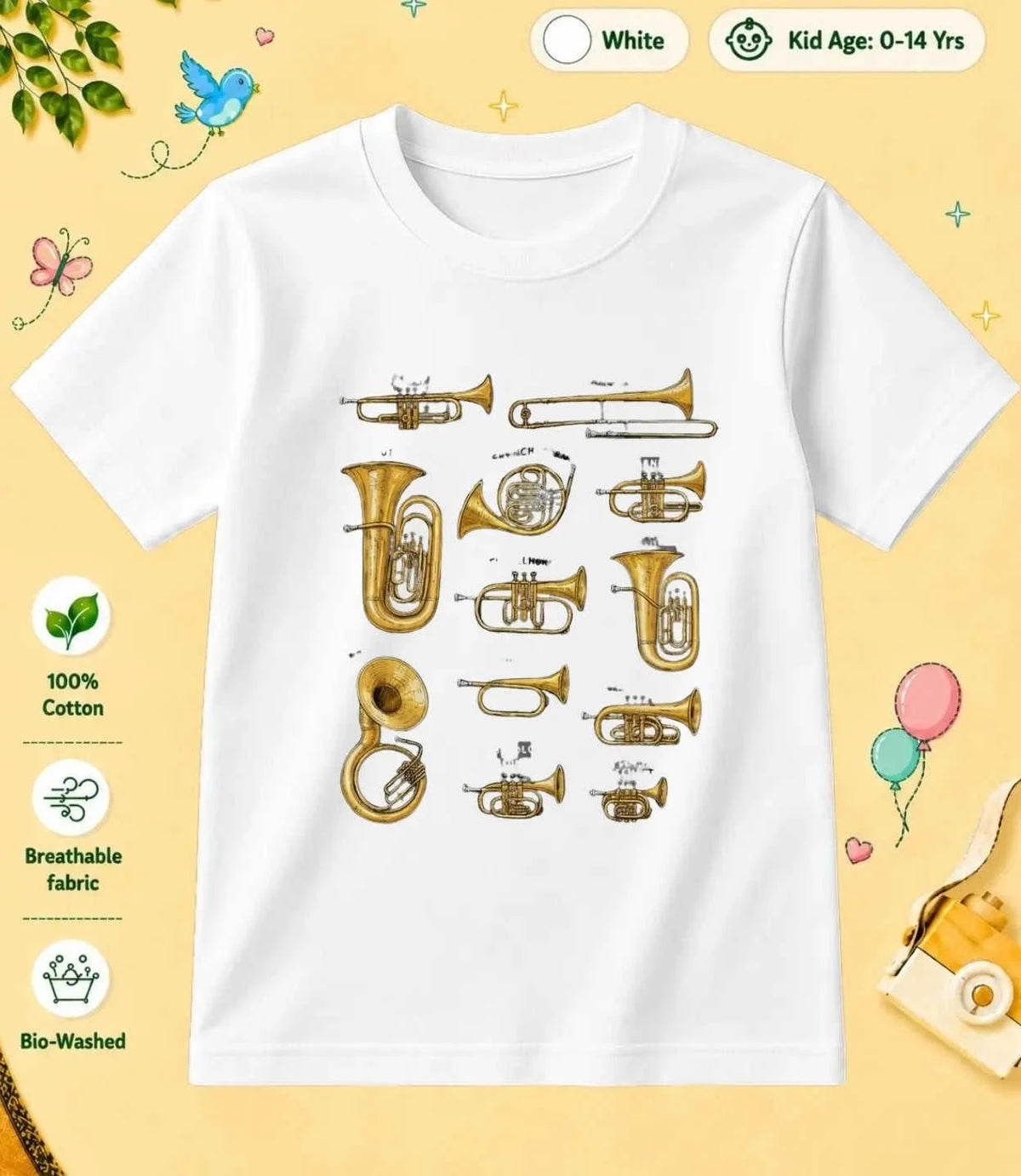 13 November Special Day Kid Cotton Tee Swiftsoul