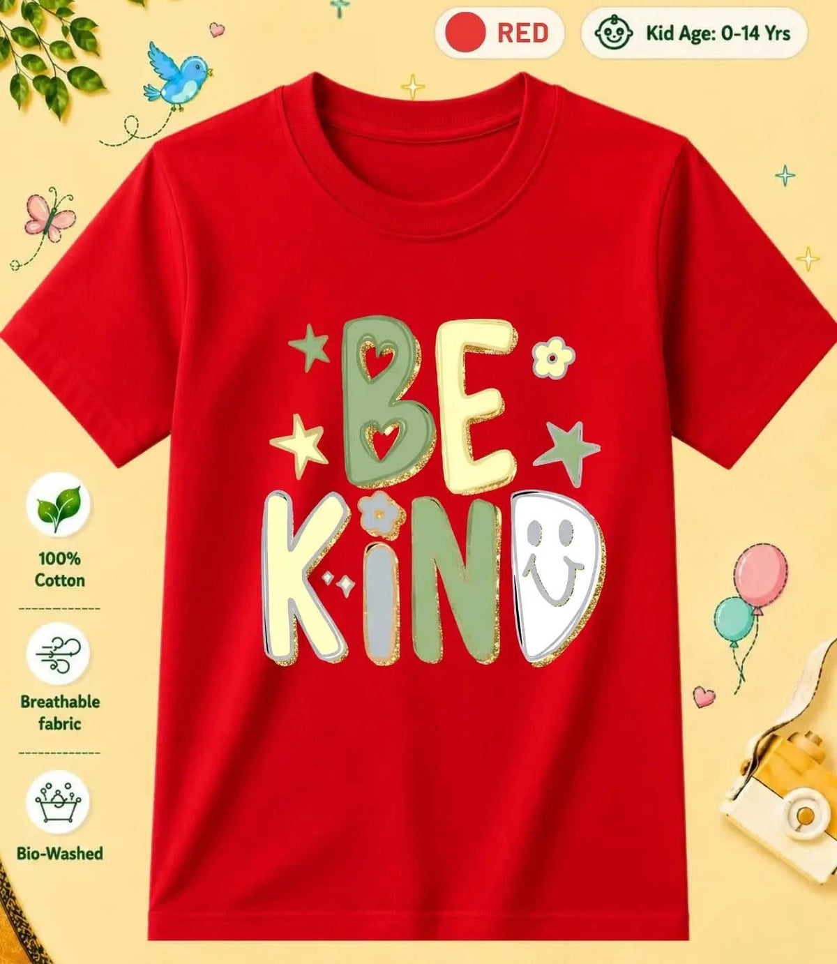 13 October Special Day Kid Cotton Tee Swiftsoul