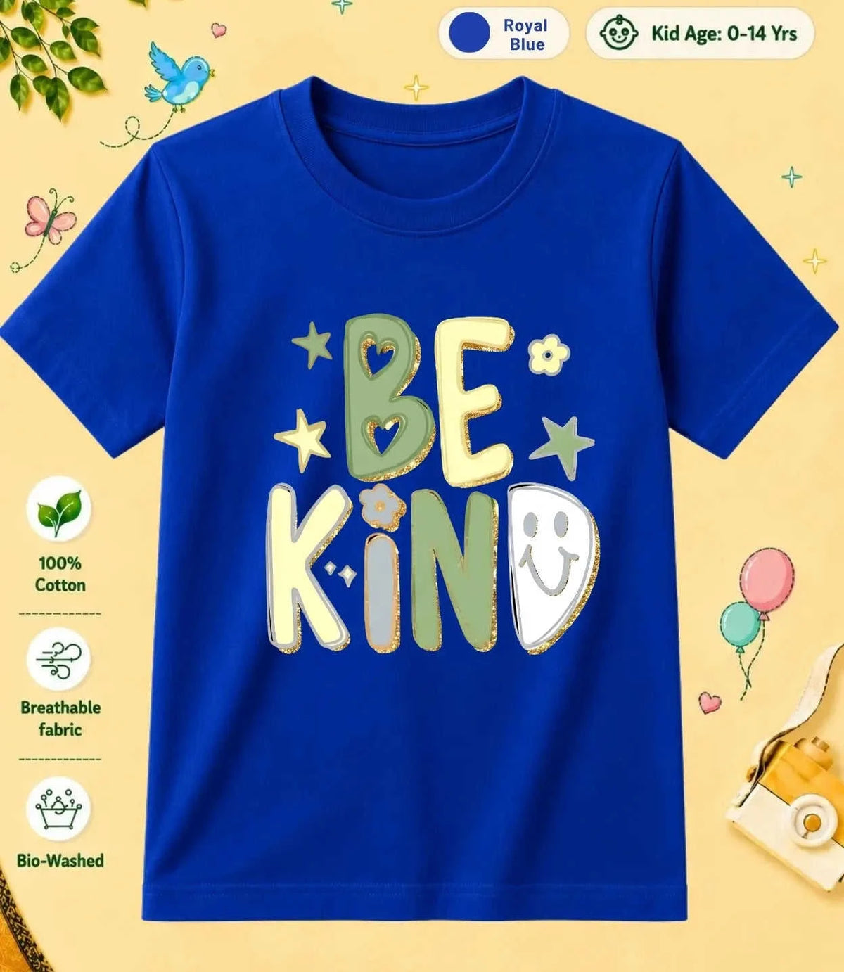 13 October Special Day Kid Cotton Tee Swiftsoul