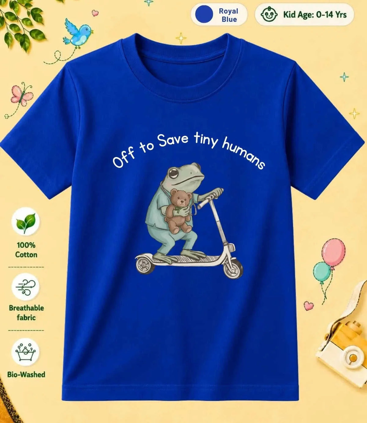 13 October Special Day Kid Cotton Tee Swiftsoul