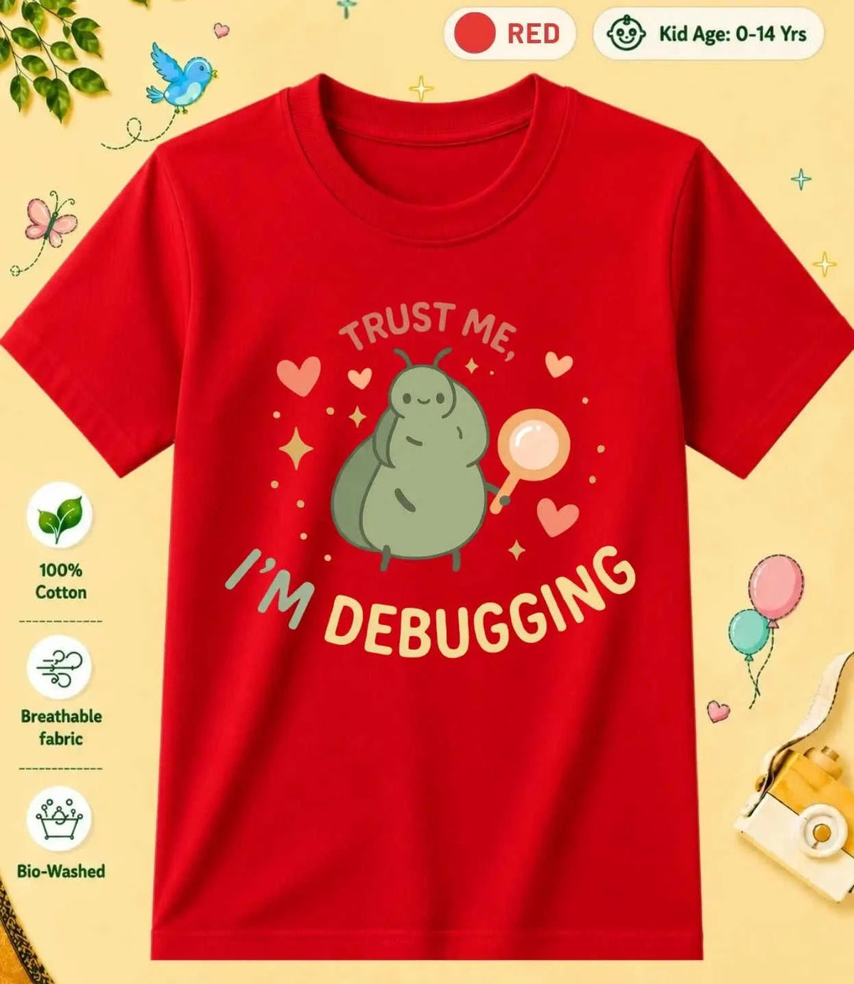 13 October Special Day Kid Cotton Tee Swiftsoul