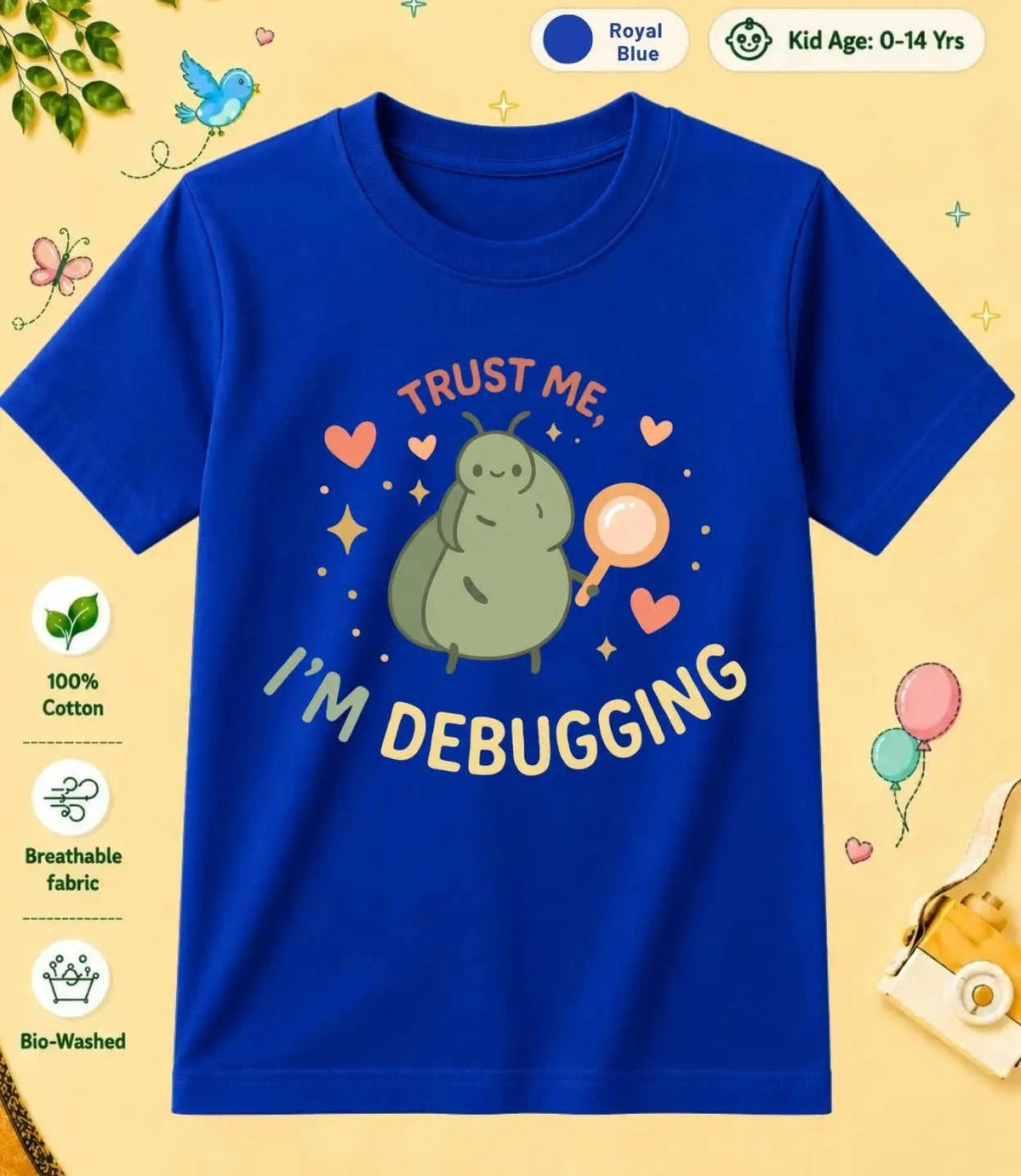 13 October Special Day Kid Cotton Tee Swiftsoul